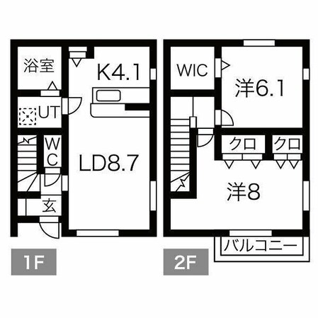 ステーシア（B・C）の物件間取画像